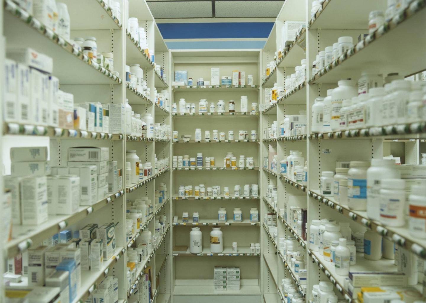 Medicine in Drugstore