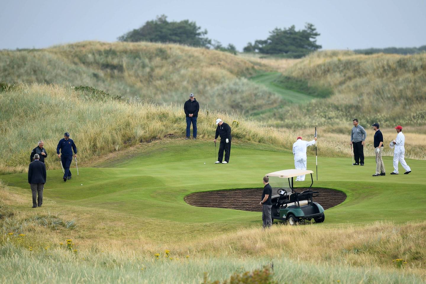 Scotland Protests At The Visit Of United States President Donald Trump