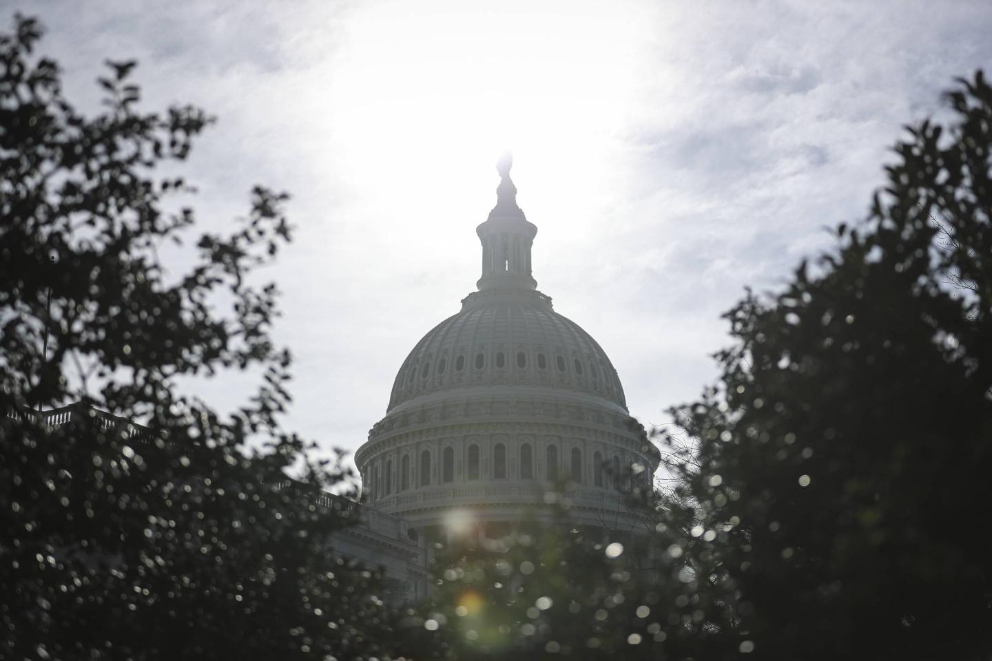 WASHINGTON, DC - JANUARY 28: The dome of the US Capitol Buildin