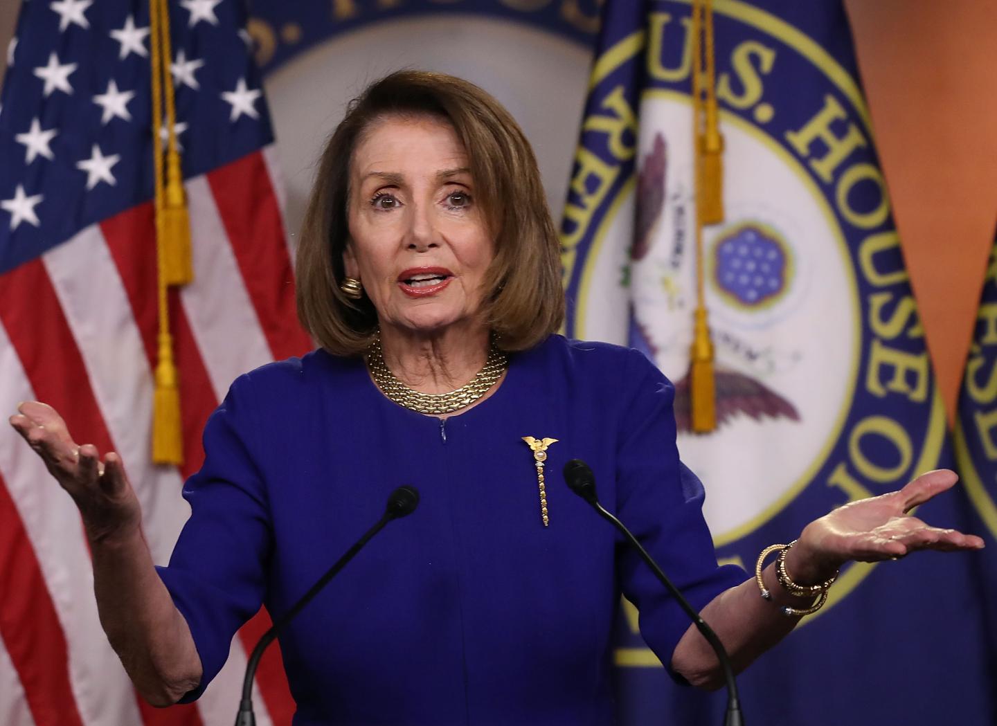 Speaker Nancy Pelosi Holds Weekly Press Conference