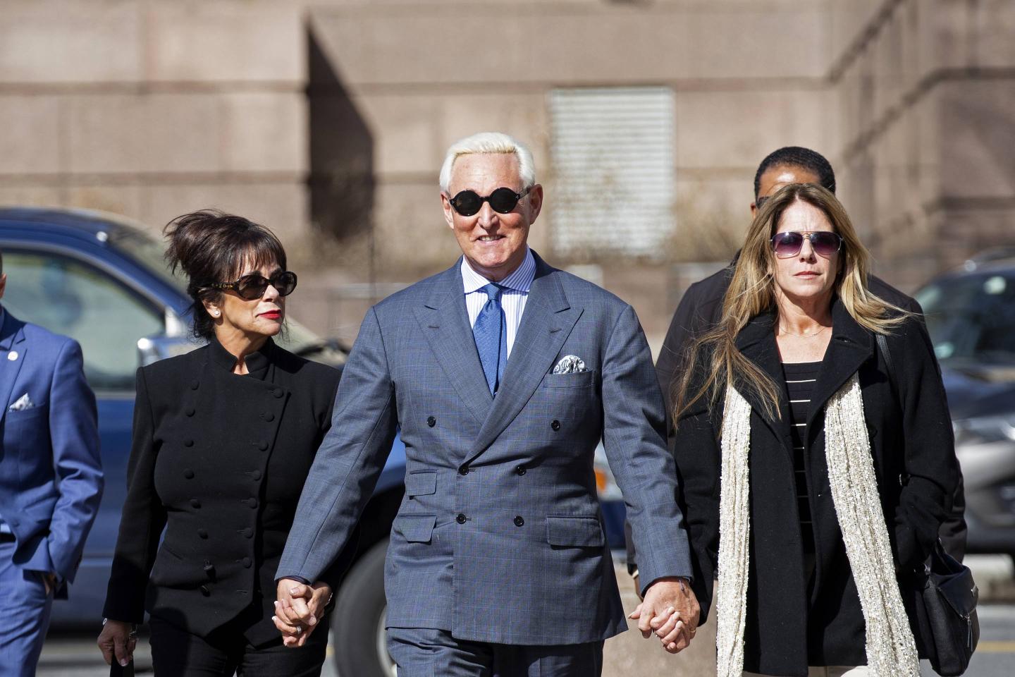 Roger Stone Returns To Court After Violating Gag Order From Judge