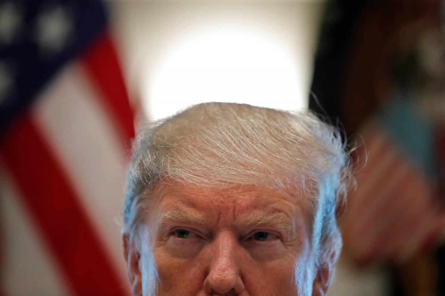 U.S. President Trump holds meeting to discuss the southern border at the White House in Washington