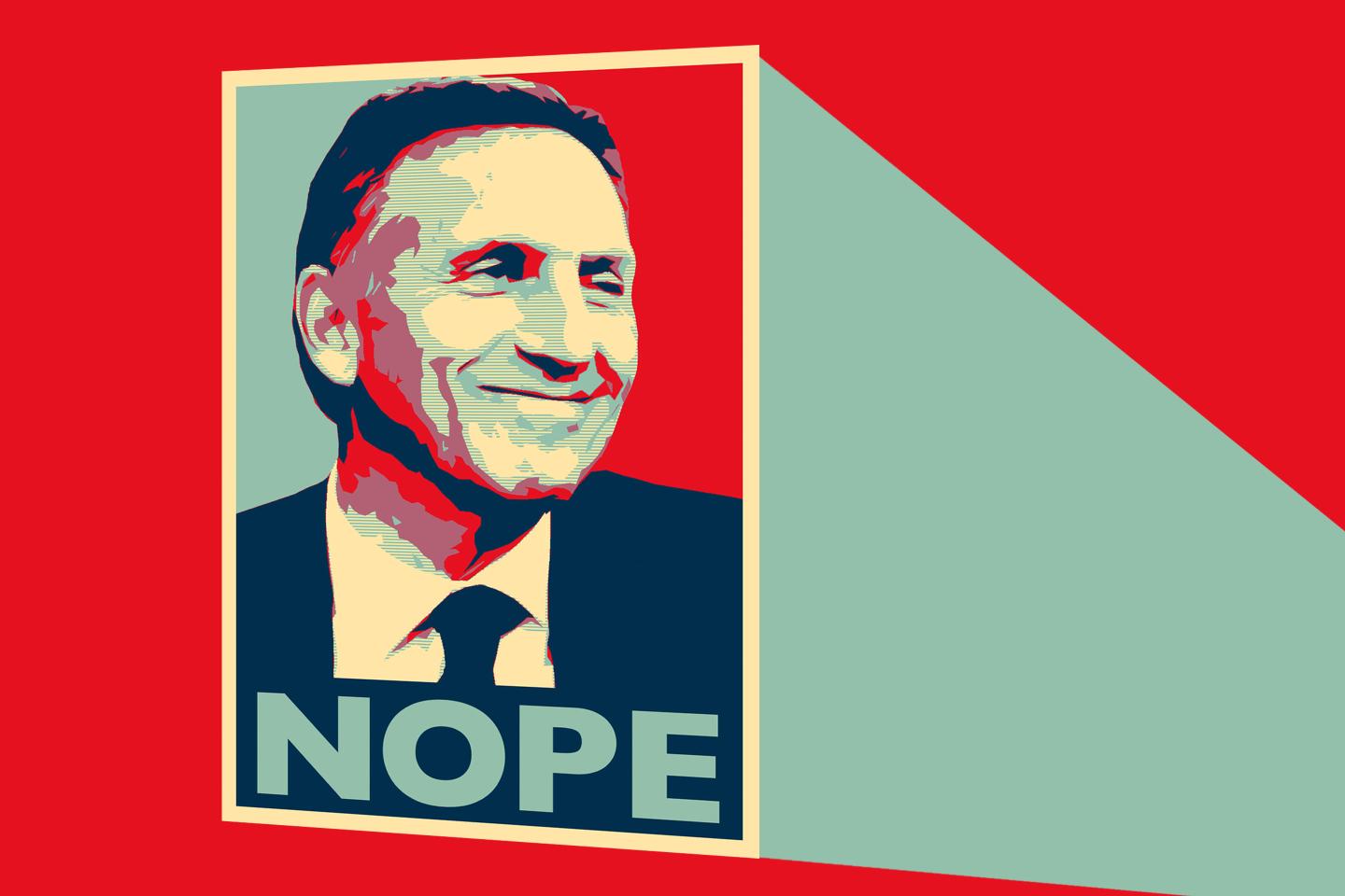 The Audacity of Howard Schultz