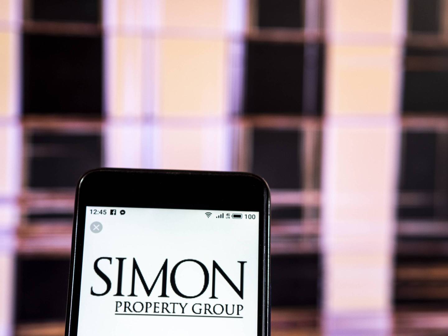Simon Property Group Real estate company logo seen displayed