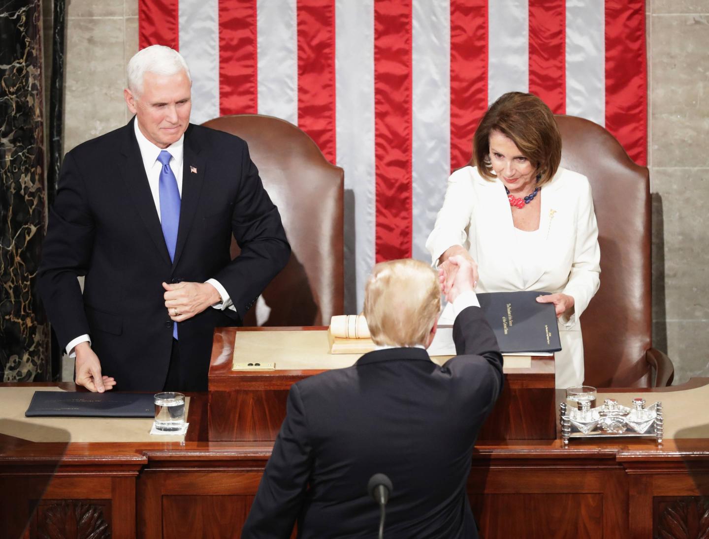 President Trump Delivers State Of The Union Address To Joint Session Of Congress