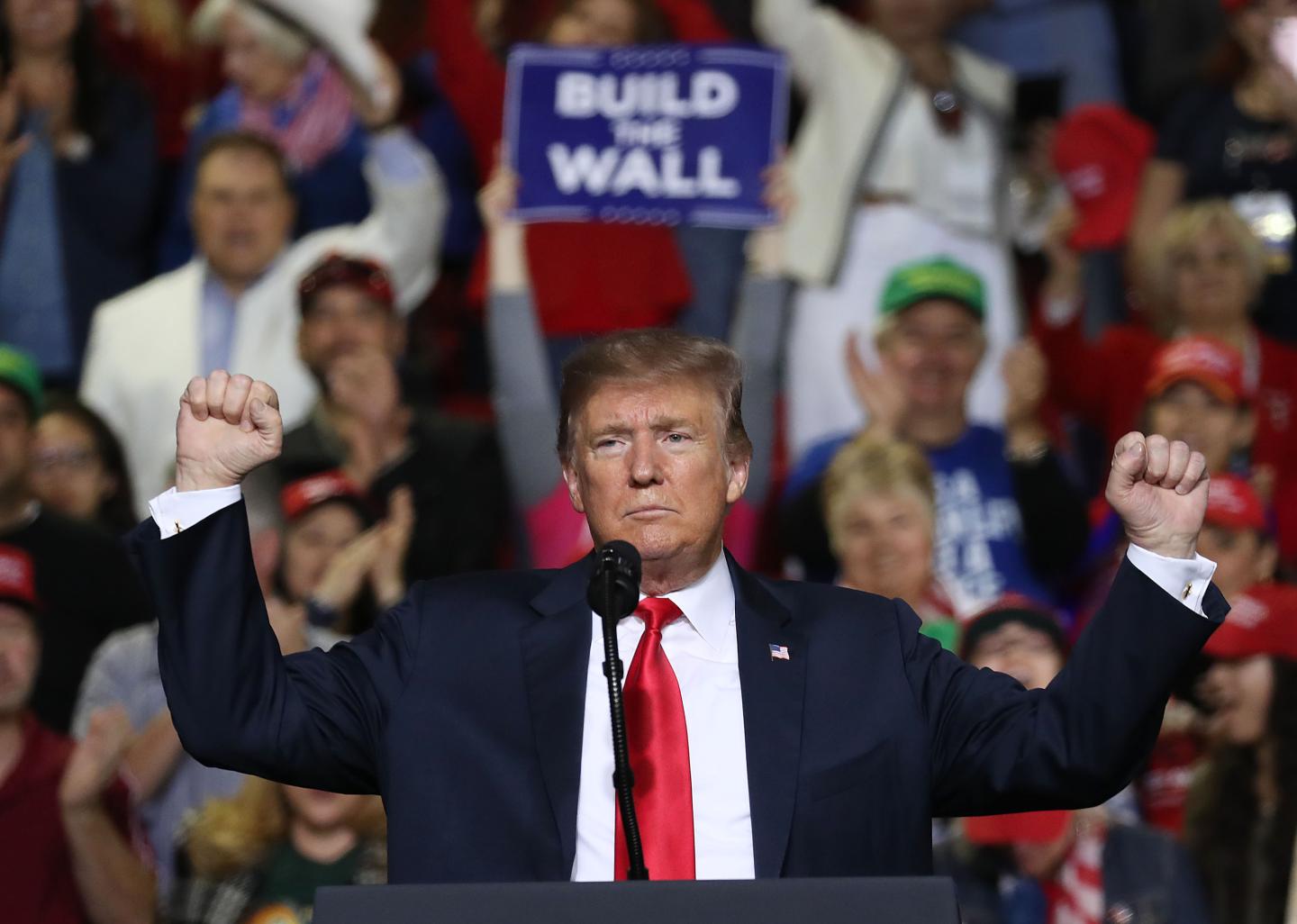 Donald Trump Holds MAGA Rally In El Paso To Discuss Border Security