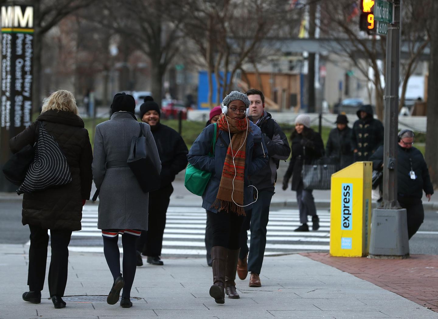 Washington, DC, commuters