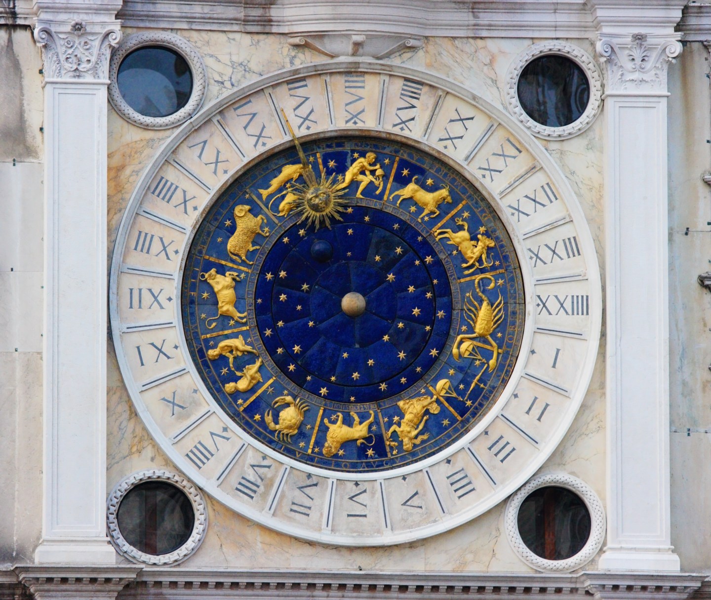 Astronomical Clock On Tower