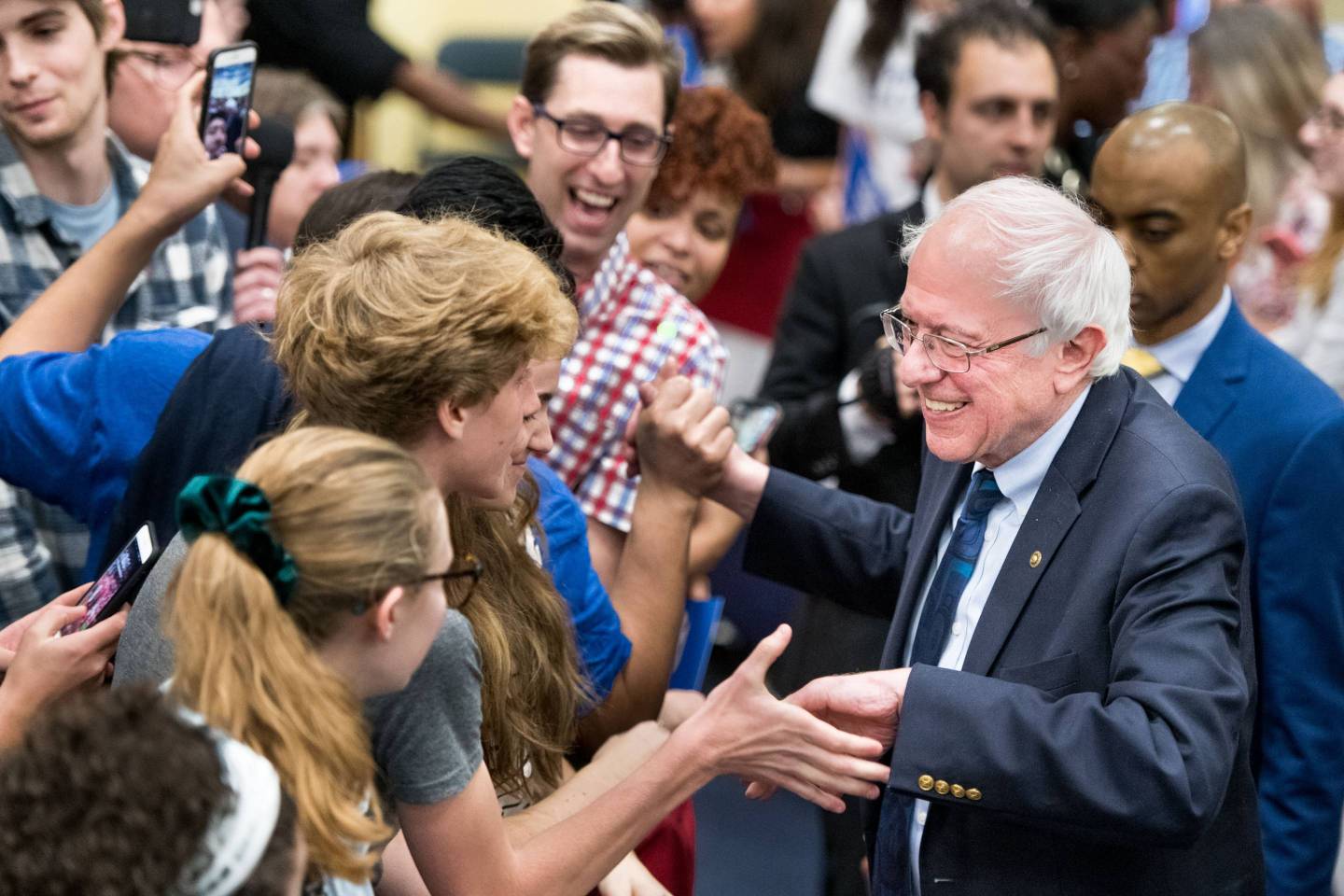 Bernie Sanders Visits South Carolina For First Time Since Launching Presidential Campaign