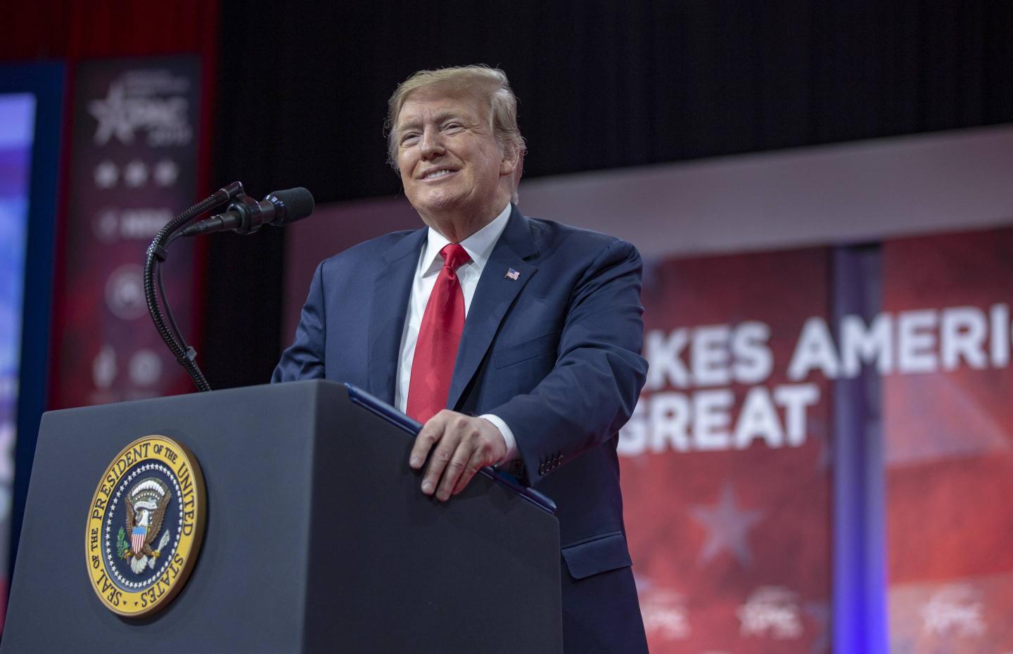 President Trump Addresses Conservative Political Action Conference