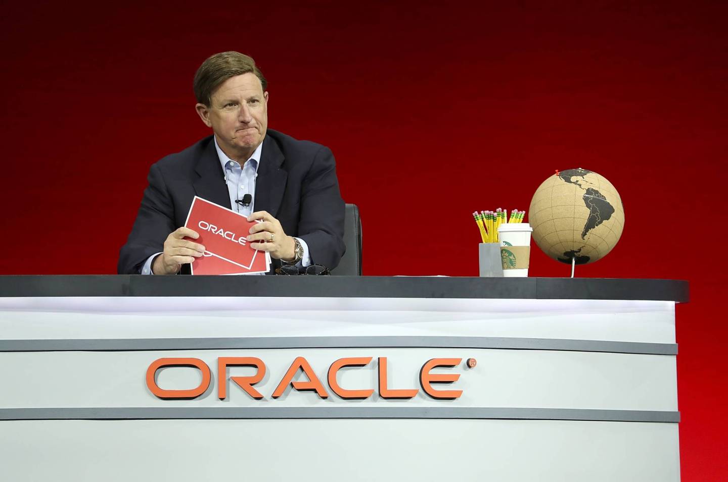 Oracle CEO Mark Hurd Addresses Annual OpenWorld Conference