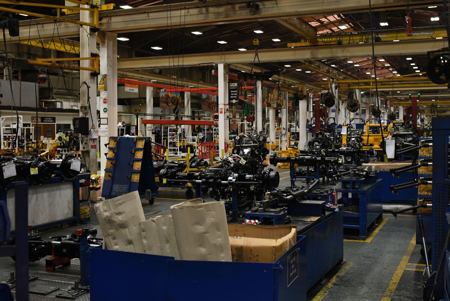 BRITAIN-MANUFACTURING-JCB