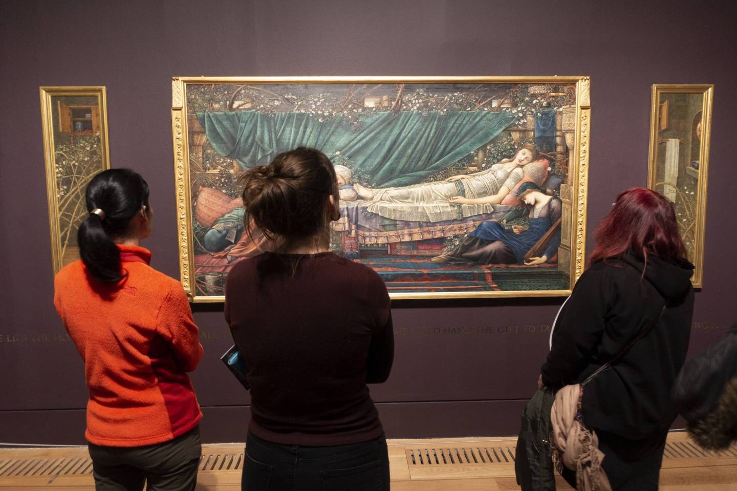 Visitors At Tate Britain In London