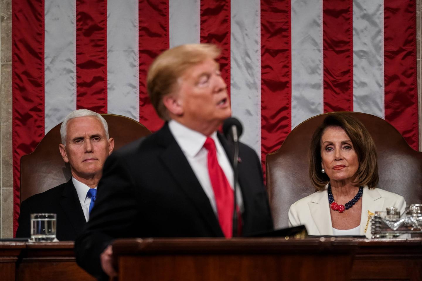 President Trump Delivers State Of The Union Address To Joint Session Of Congress