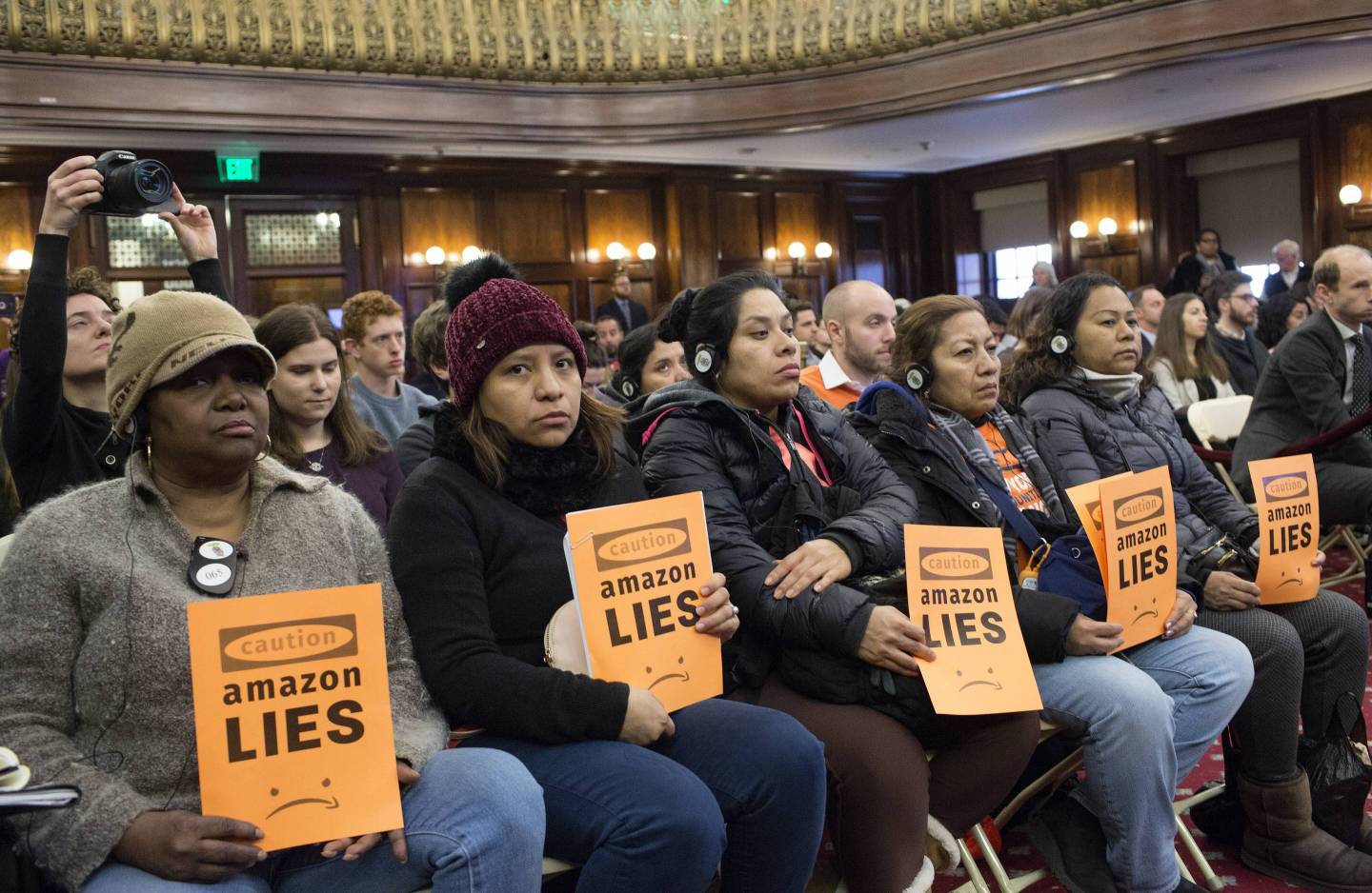 New York City Council Hearings On Amazon Deal