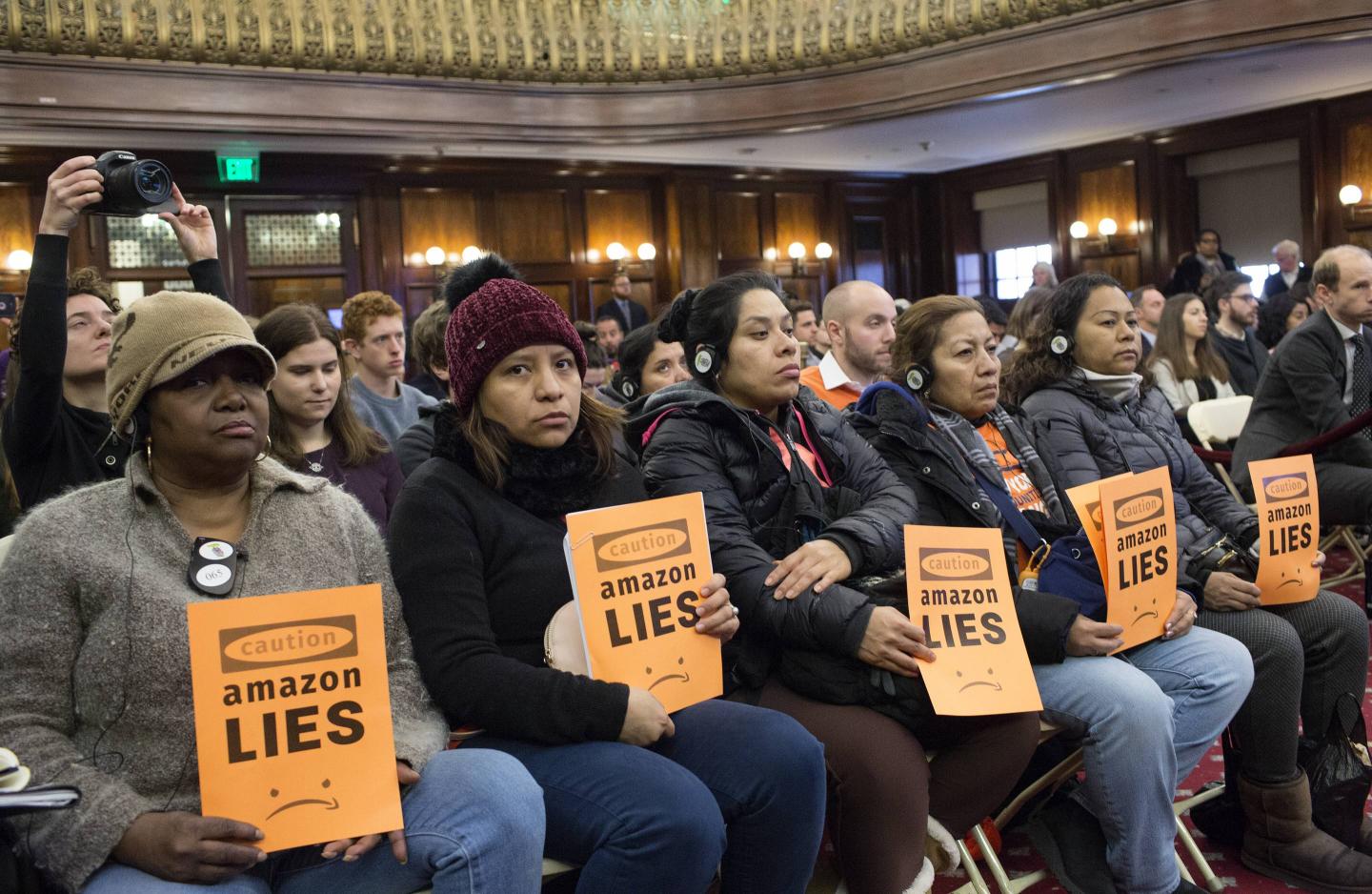 New York City Council Hearings On Amazon Deal