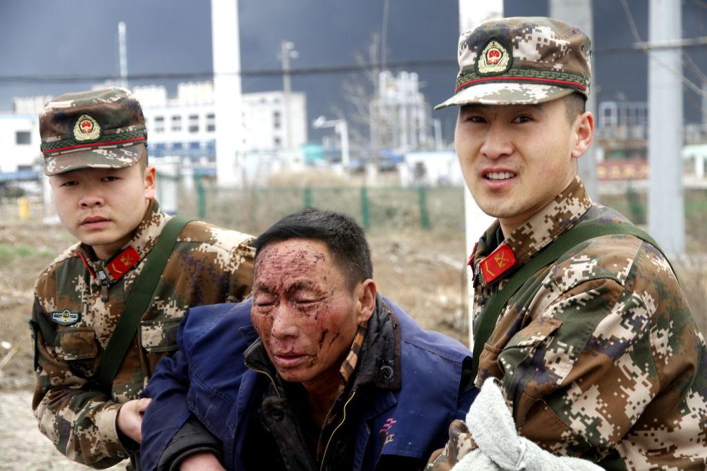 Chemical Plant Pesticide Production Explods In Jiangsu, China