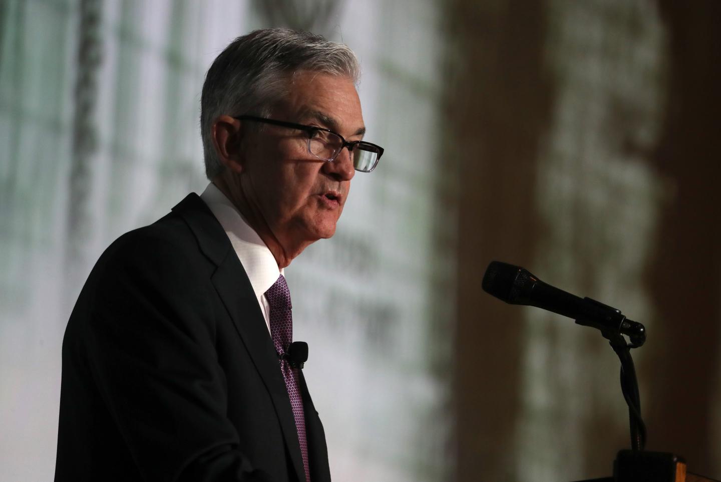 Federal Reserve Chair Jerome Powell Discusses Monetary Policy At Stanford University