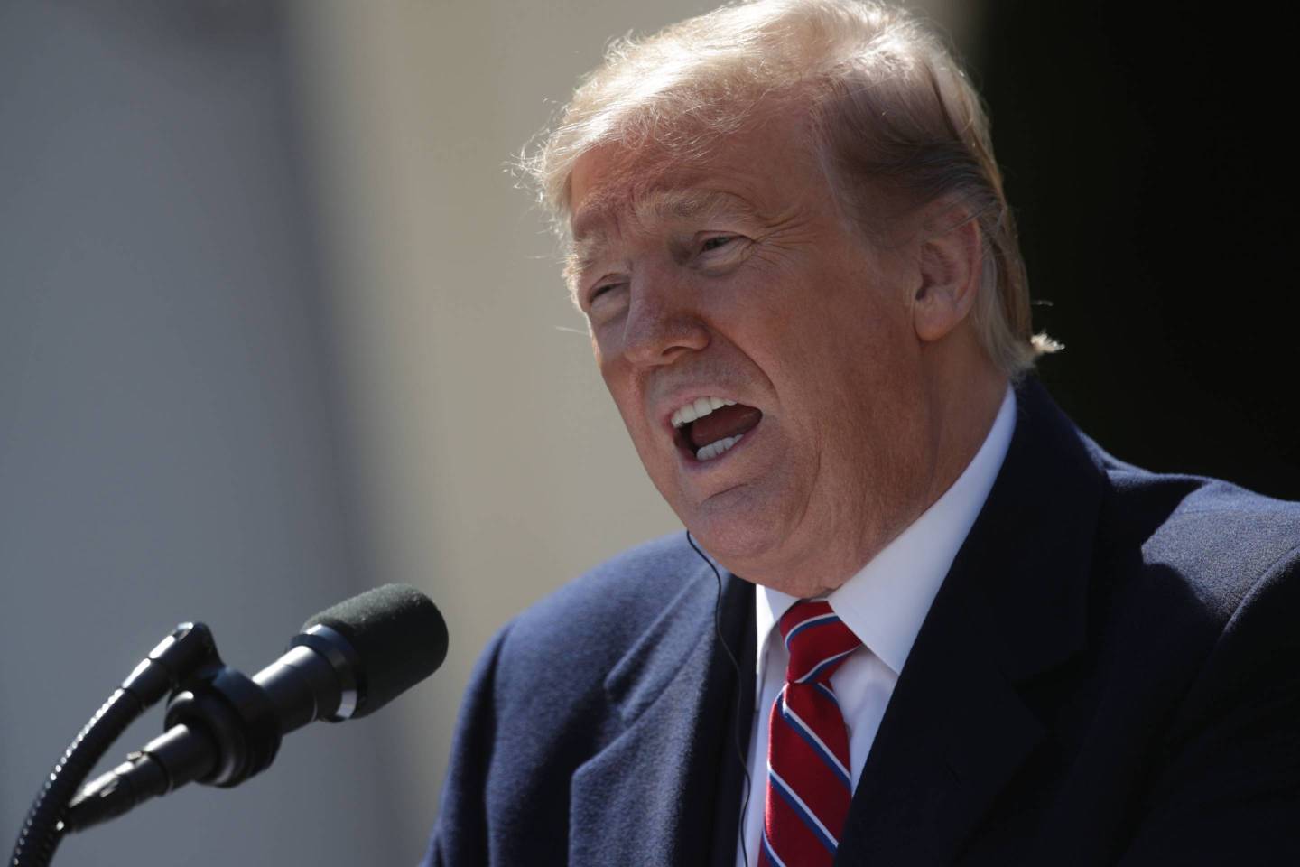 President Trump Holds Joint Press Conference With Brazilian President Bolsonaro