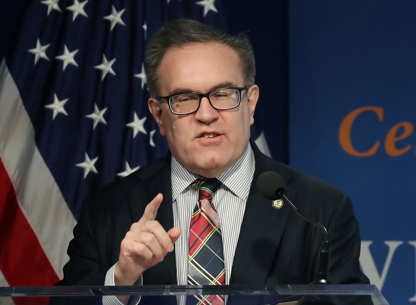 EPA Administrator Andrew Wheeler Joins Discussion On U.S. Global Water Strategy