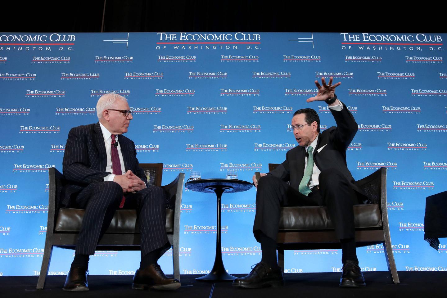 AT&T CEO Randall Stephenson Speaks At The Economic Club Of Washington DC