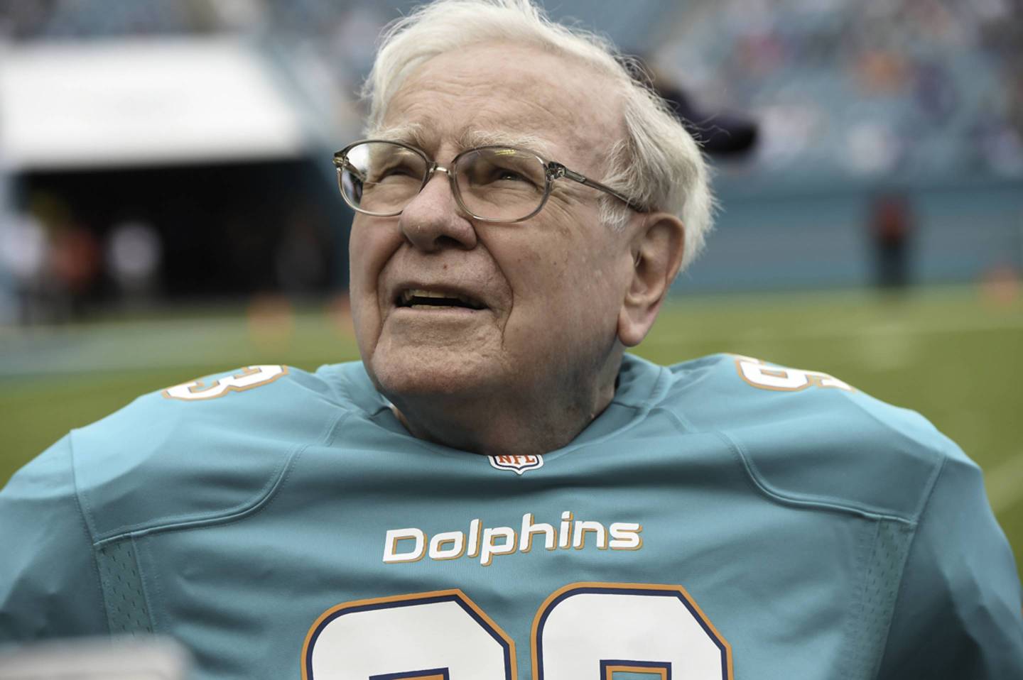 Warren Buffett Miami Dolphins jersey