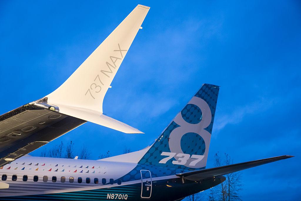 Boeing Shows Media Its First 737 MAX Airliner