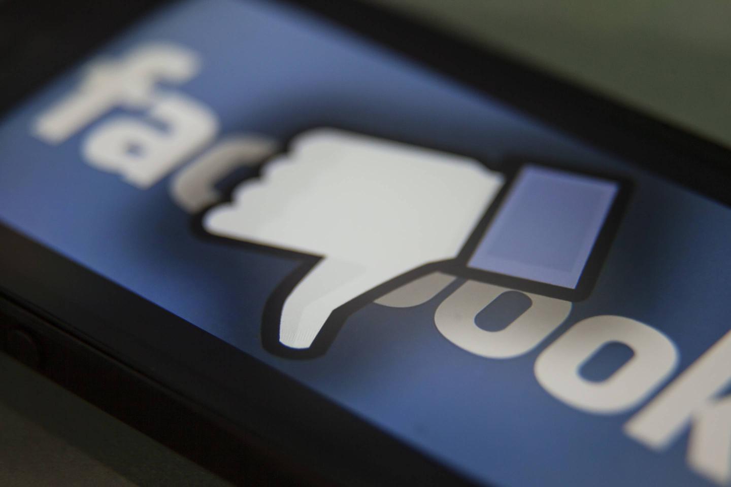 Facebook Thumbs Down