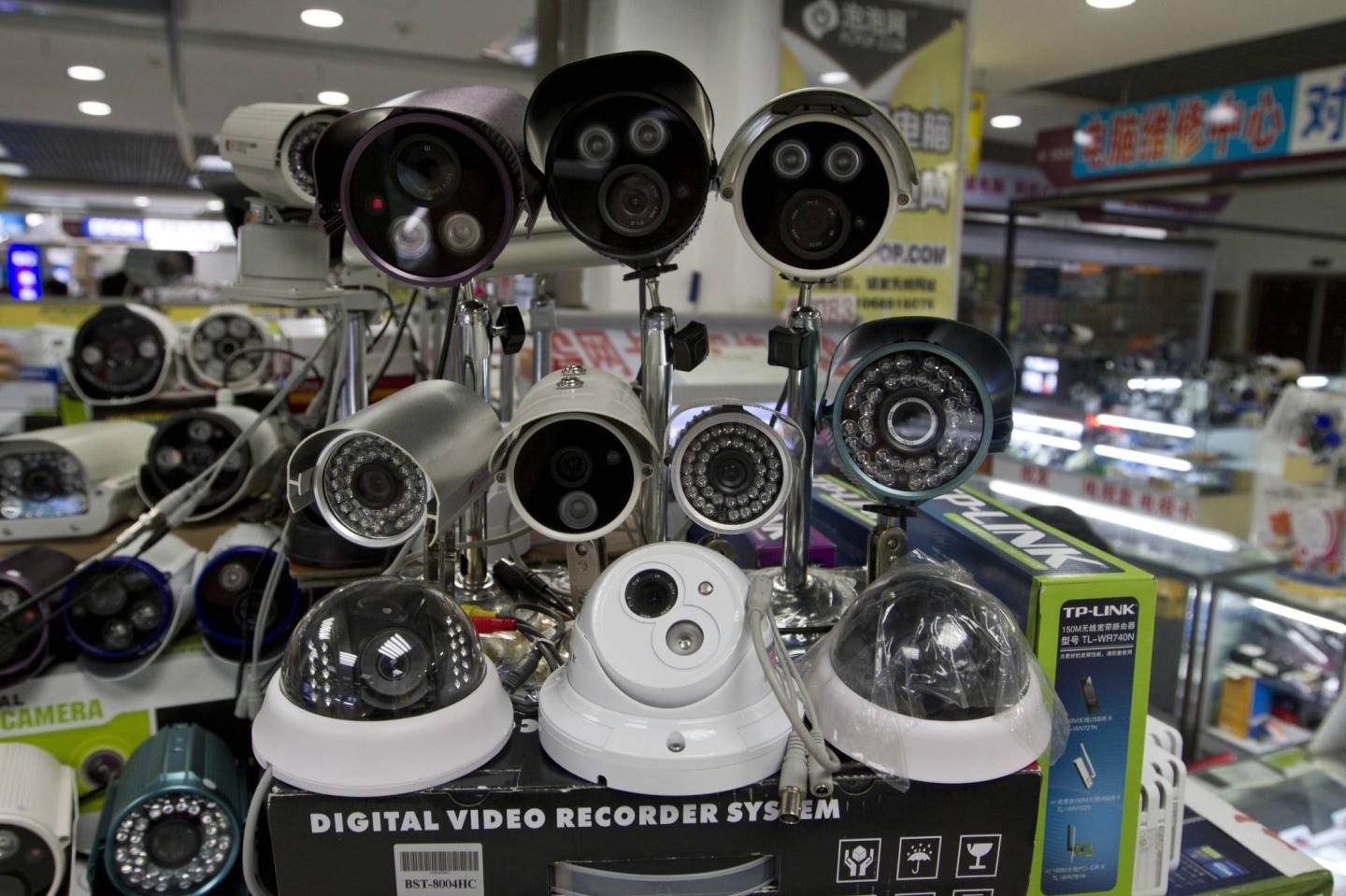surveillance cameras in china