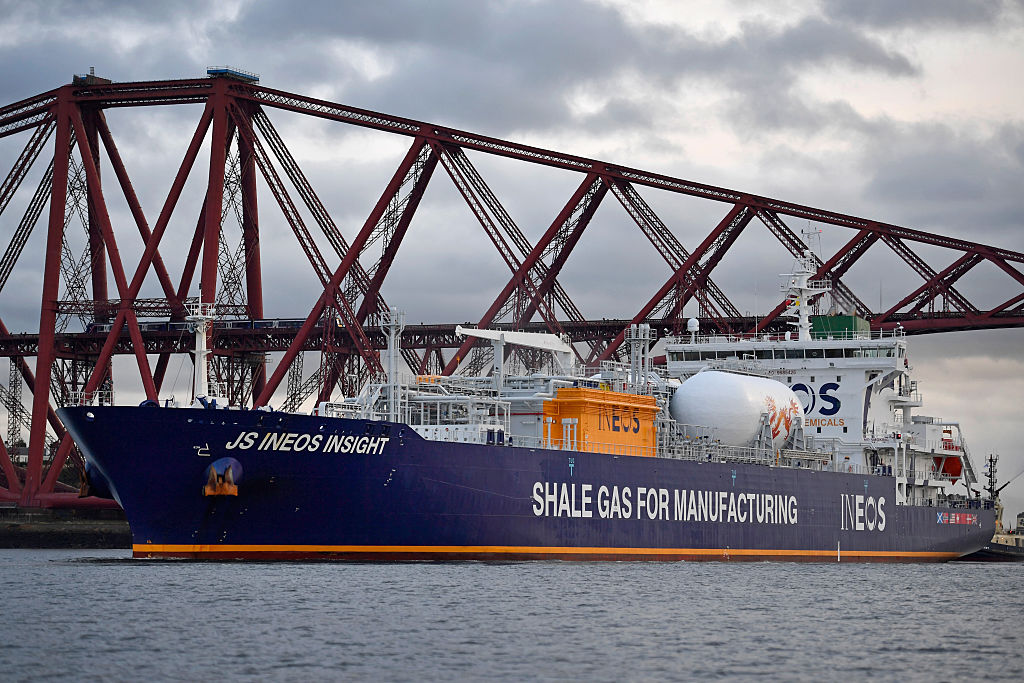 First US Shale Gas Arrives In The UK