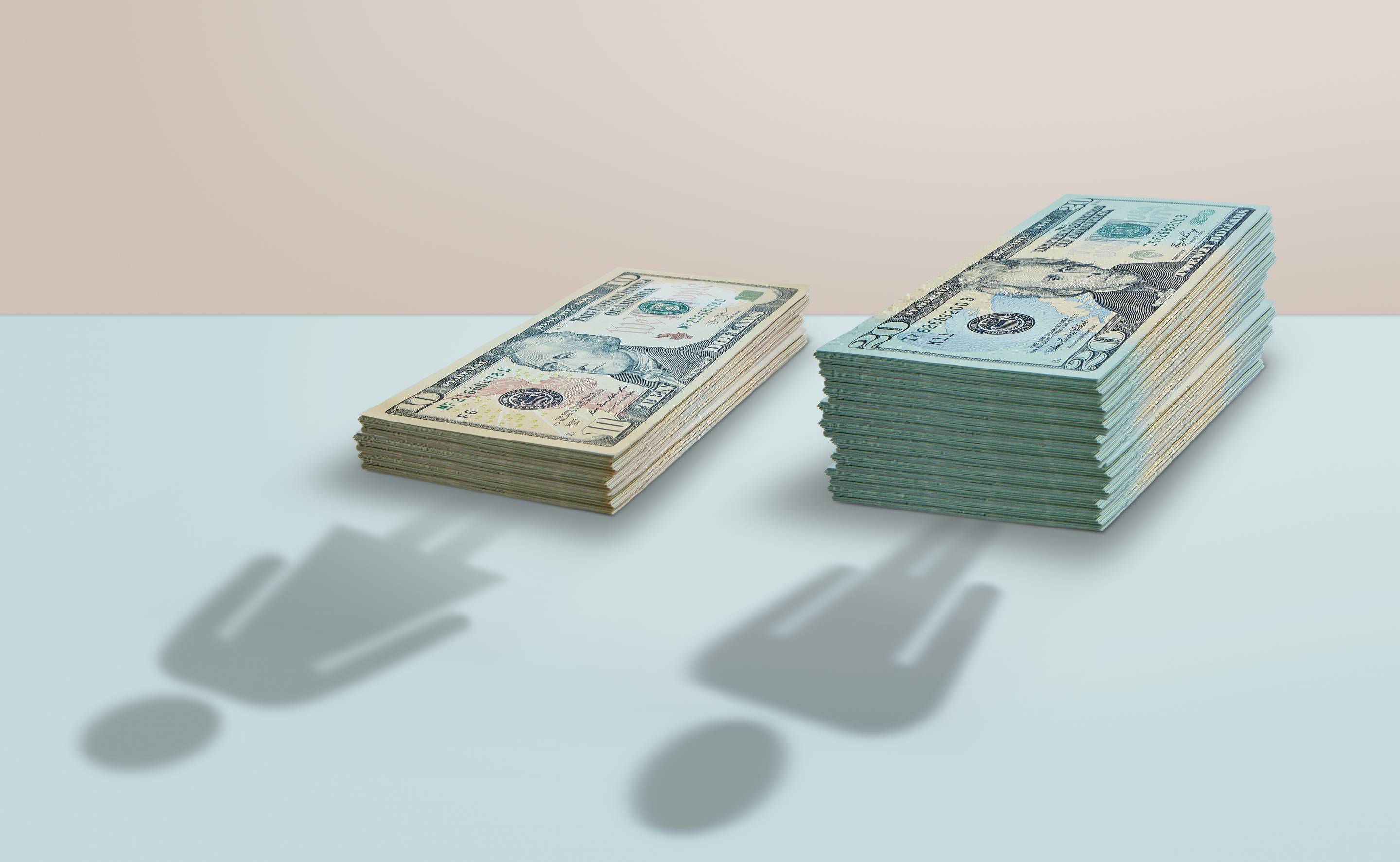 US Currency gender pay gap