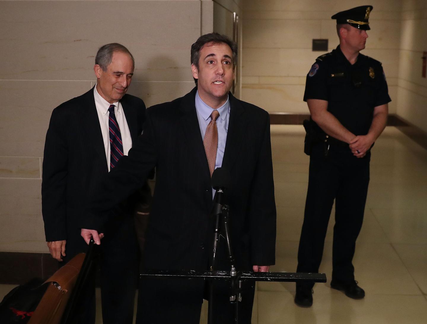 Michael Cohen Continues Testimony To House Intelligence Committee