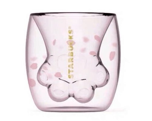 Starbucks cat paw mug