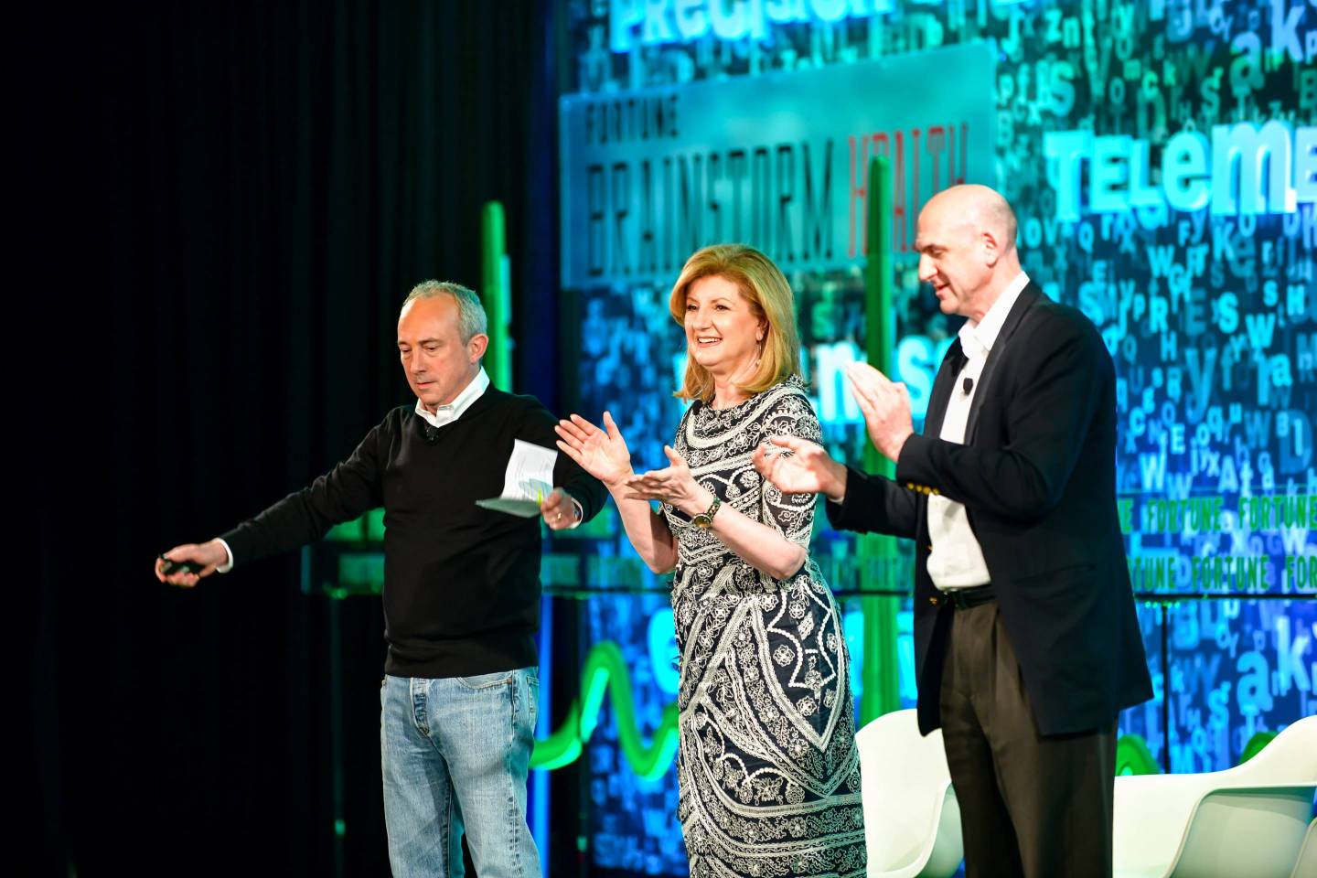 The closing reception of last year's Fortune Brainstorm Health Conference in Laguna Niguel, Calif.