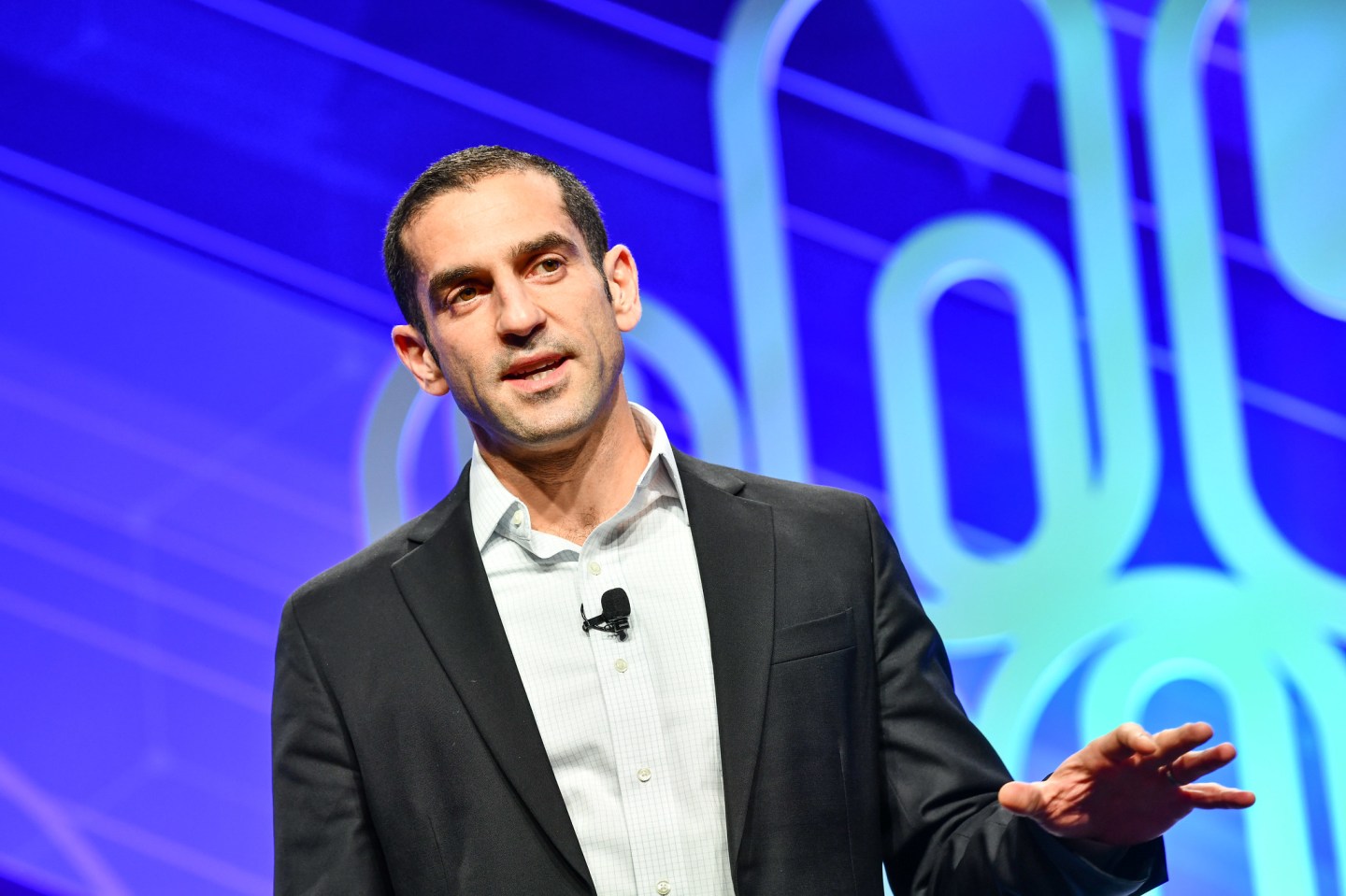 Color Genomics CEO Othman Laraki speaking at the 2019 Fortune Brainstorm Health conference in San Diego.