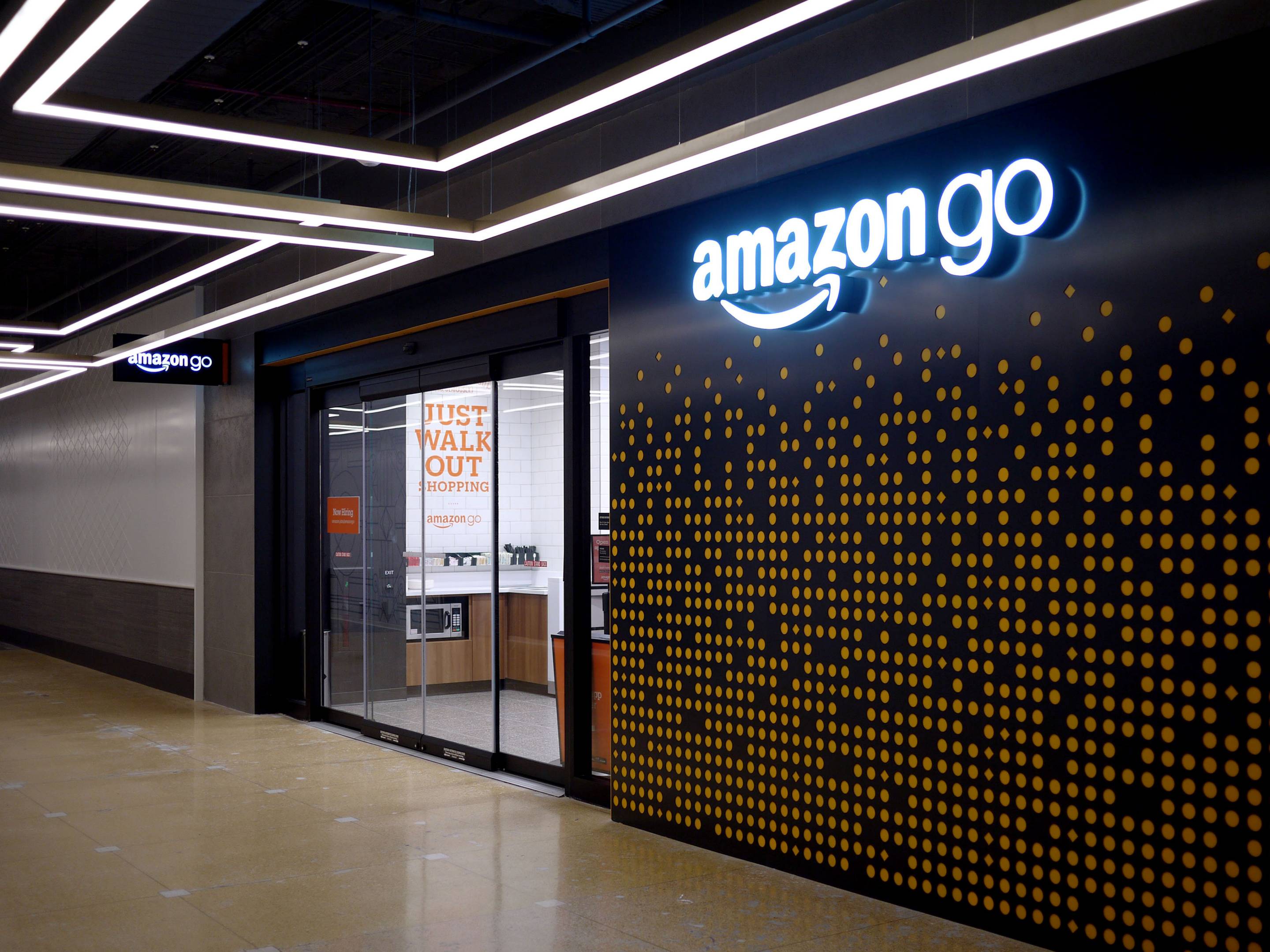 An Amazon Go store in Chicago.