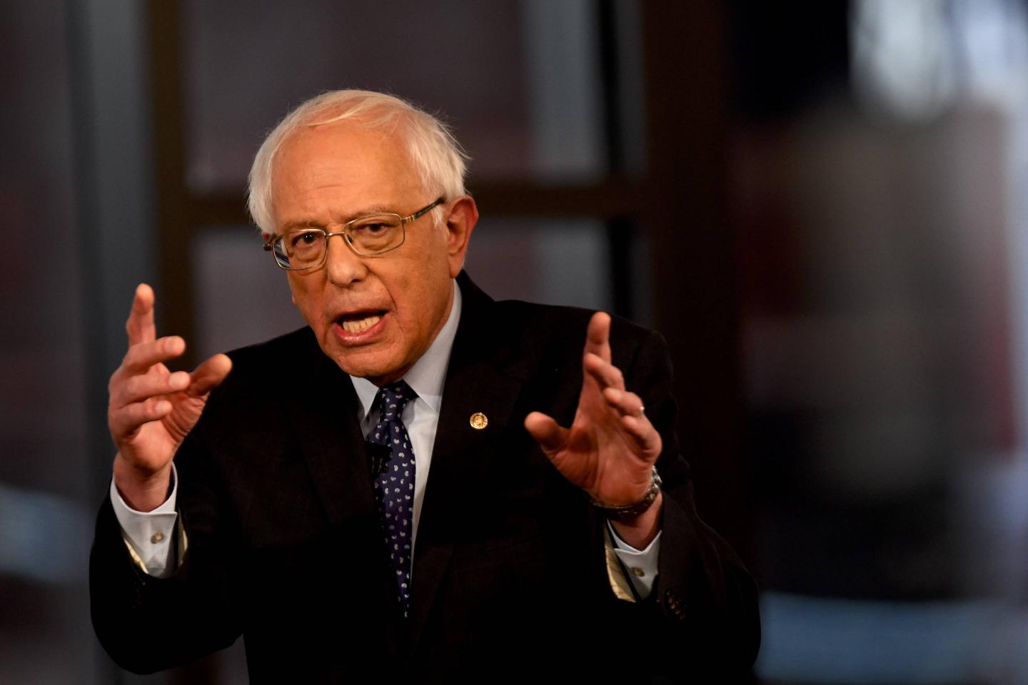 Sen. Bernie Sanders Participates In A Fox News Town Hall In Pennsylvania