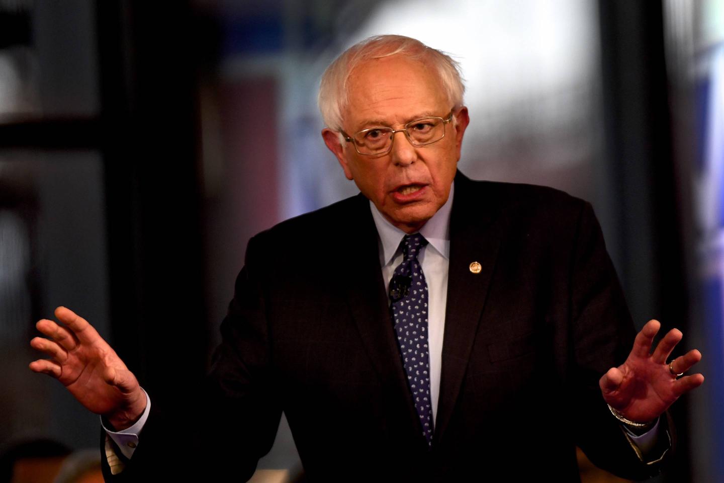 Sen. Bernie Sanders Participates In A Fox News Town Hall