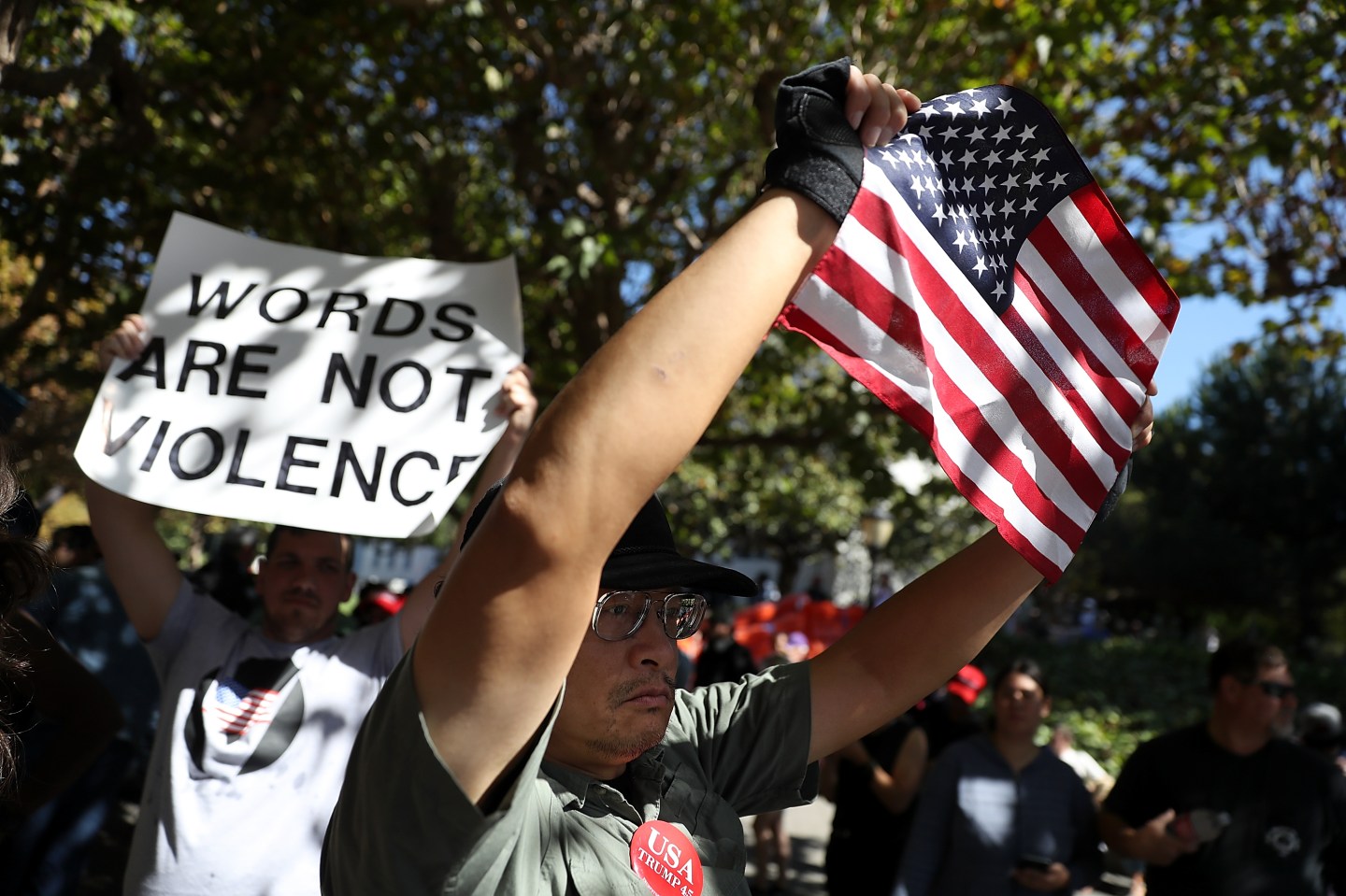 Milo Yiannopoulos Protest