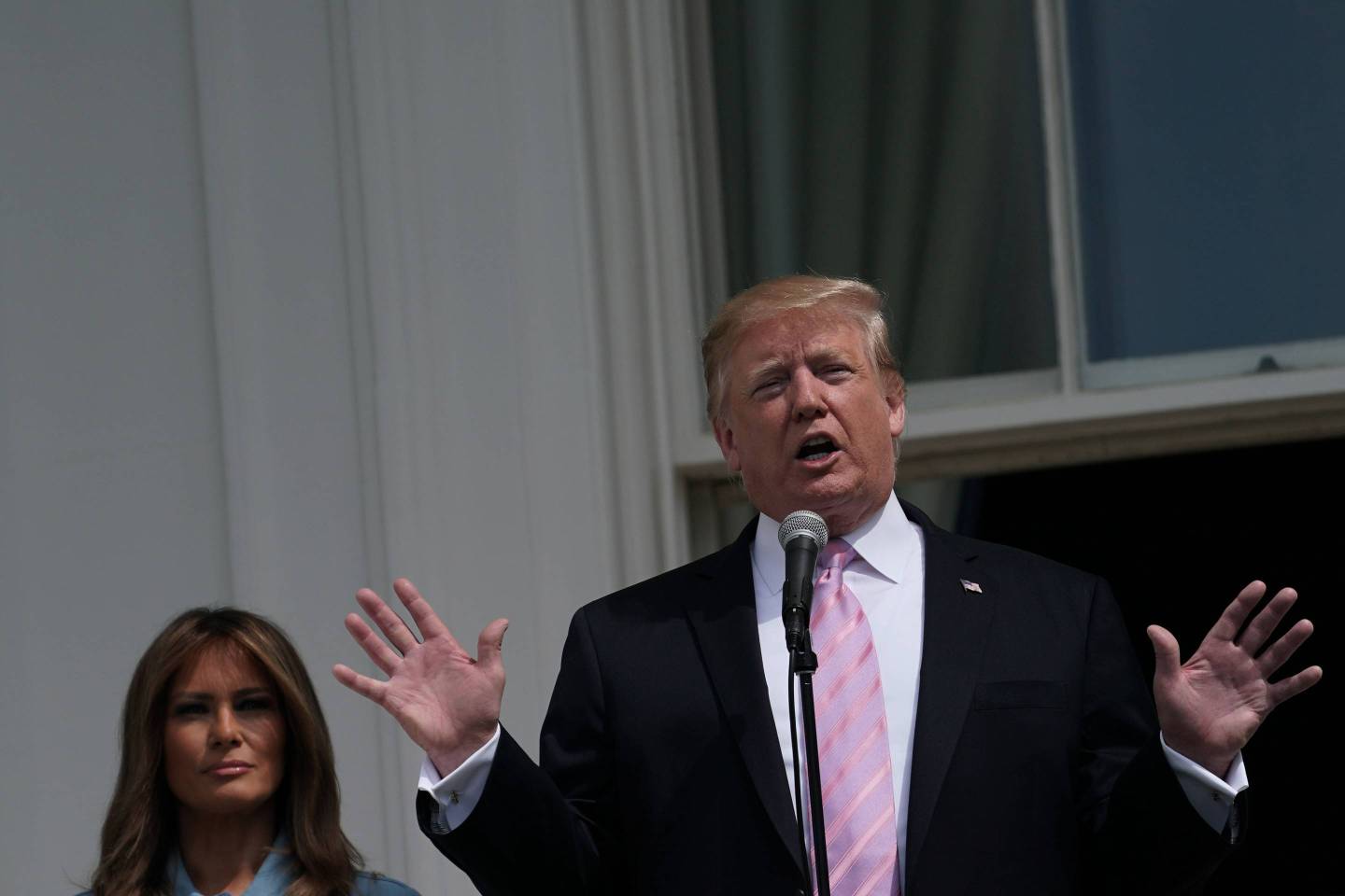 President And Mrs Trump Host Annual White House Easter Egg Roll