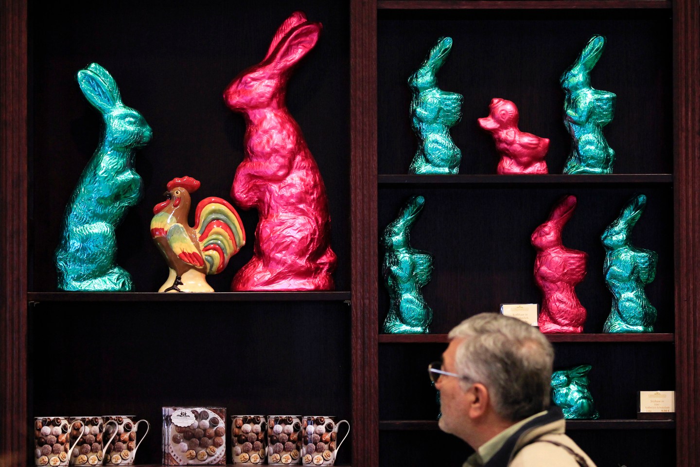 Easter Bunny Chocolate Store