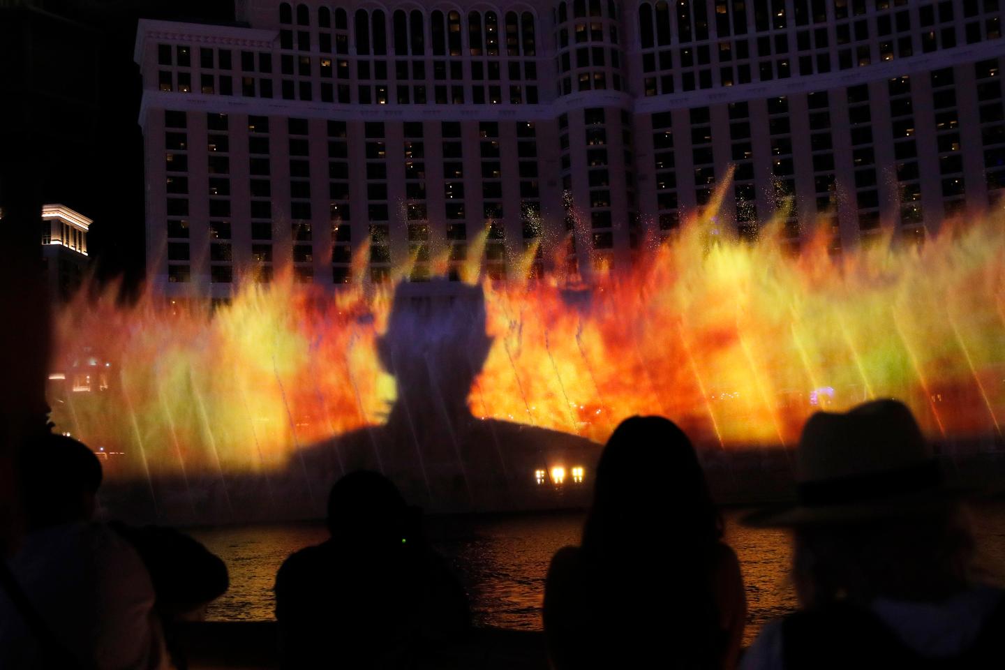 Game of Fountains, Las Vegas, USA - 31 Mar 2019