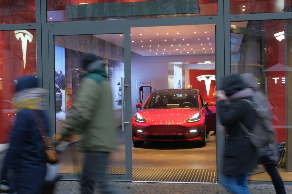 Tesla Dealership In Berlin
