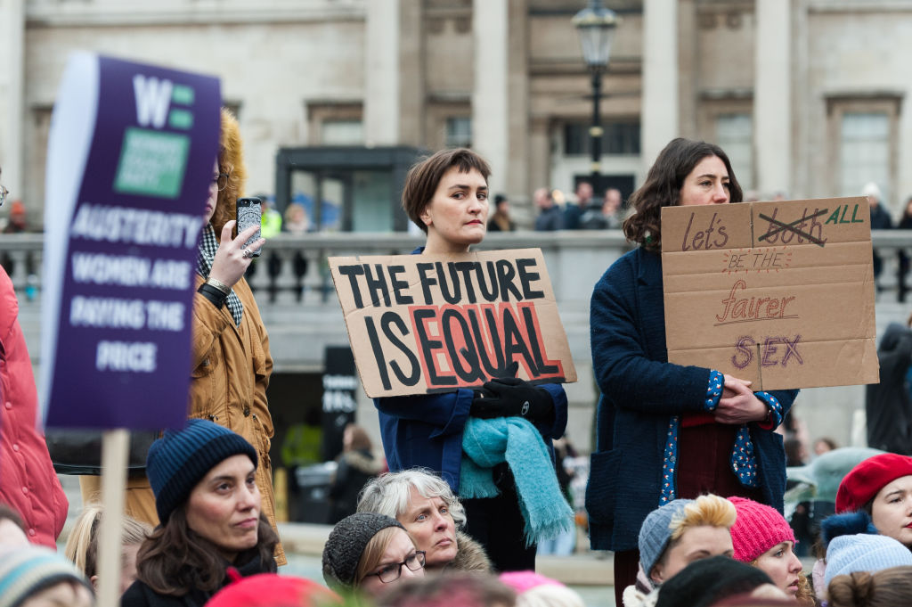 Women's March And Rally In London