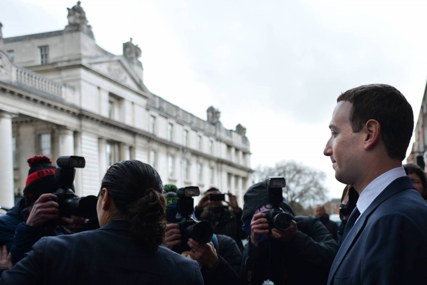 Mark Zuckerberg Visits Dublin