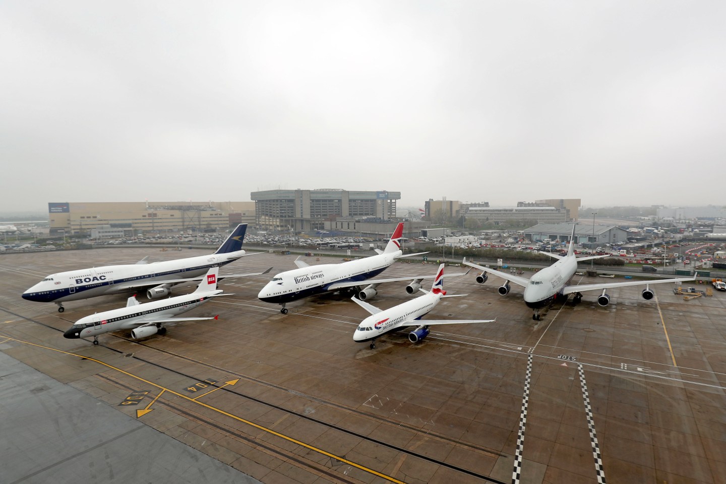 British Airways centenary fleet