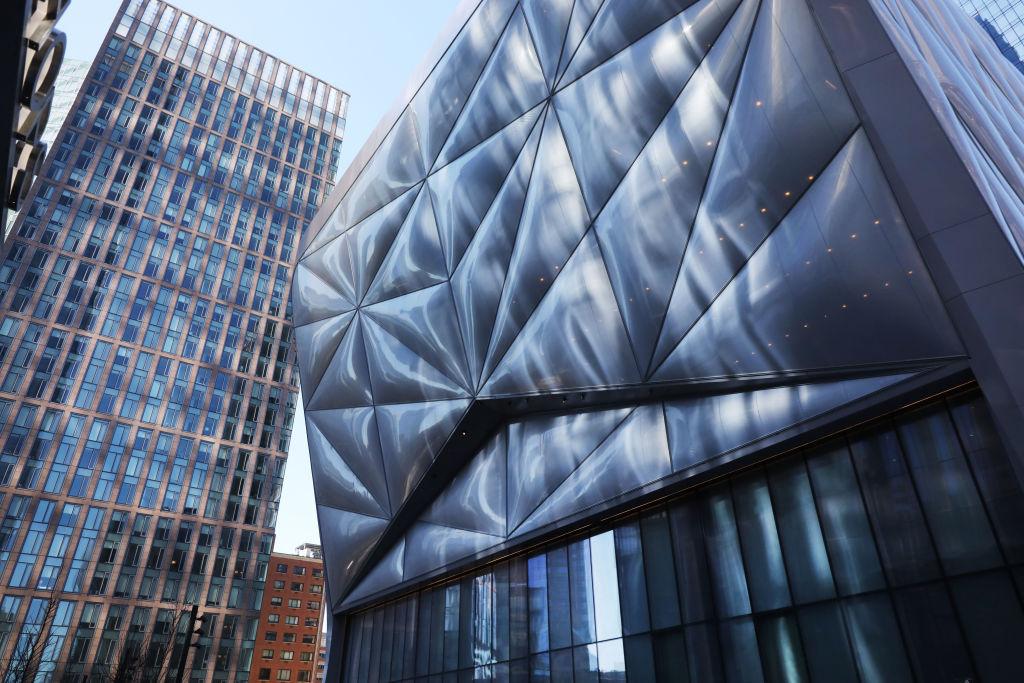 Mayor De Blasio Attends Dedication Of The Shed, A New Arts Center Opening In Manhattan
