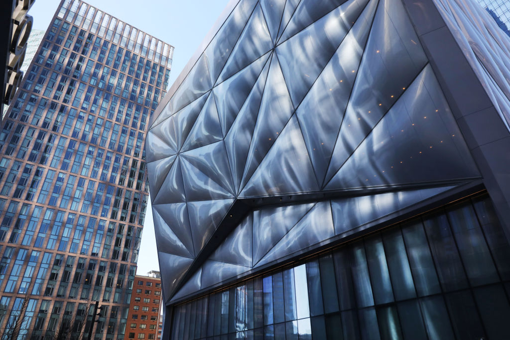 Mayor De Blasio Attends Dedication Of The Shed, A New Arts Center Opening In Manhattan