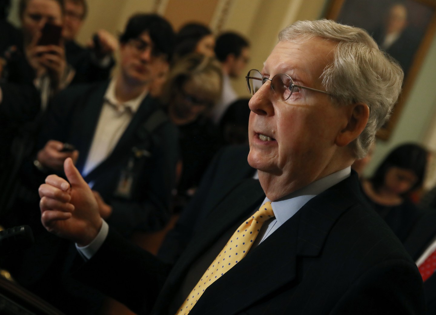 Lawmakers Hold Their Weekly Policy Luncheons