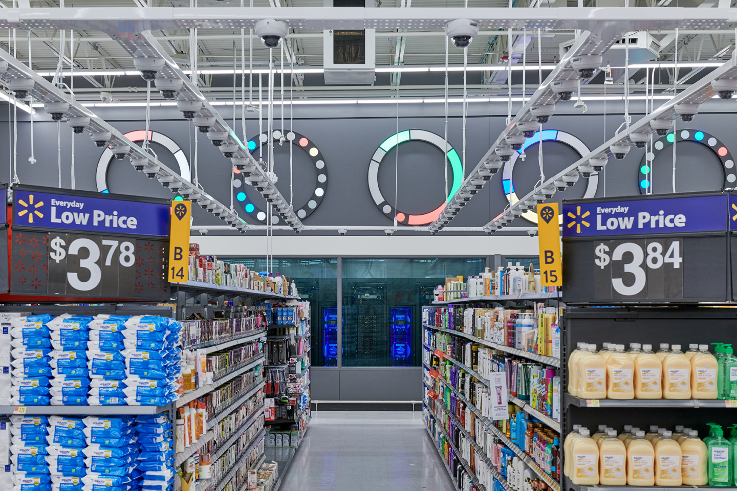 Walmart's Intelligent Retail Lab, powered by machine-learning and data crunching technology.